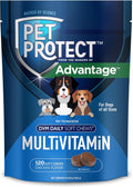 Pet Protect Dog Multivitamin Soft Chews for Health & Wellness