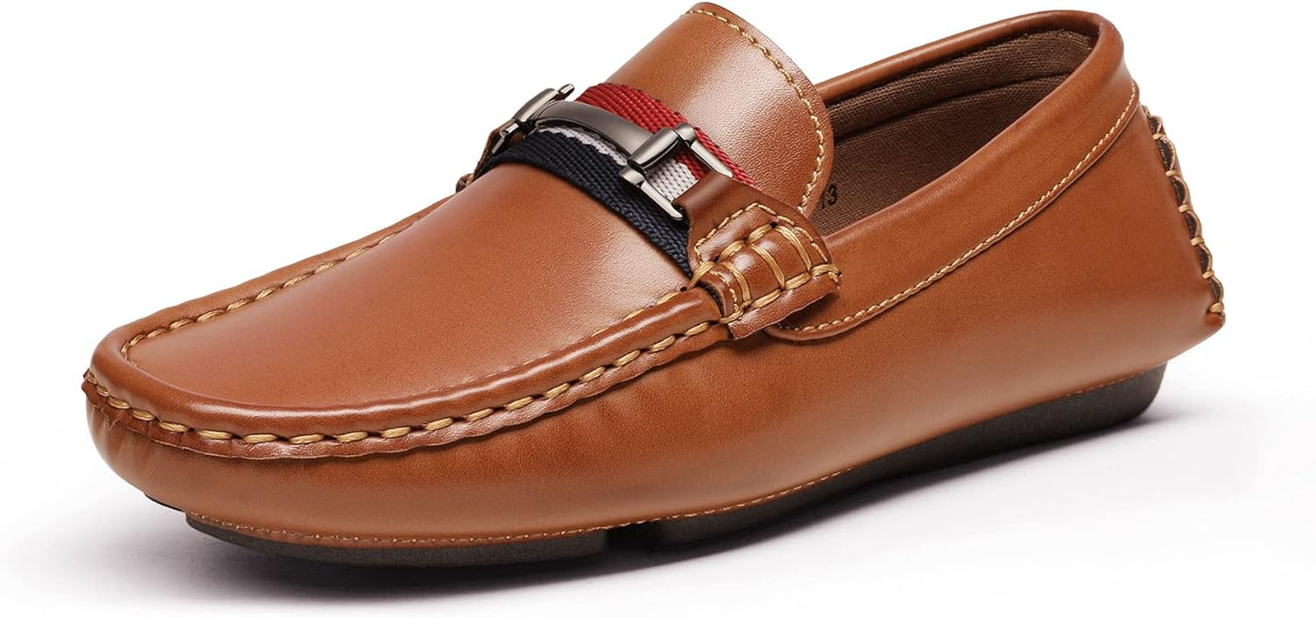 Bruno Marc Boy's Loafer Slip-On Dress Shoes for Kids Comfort
