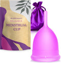 12-Hour Wear EcoBlossom Menstrual Cup - Soft Silicone