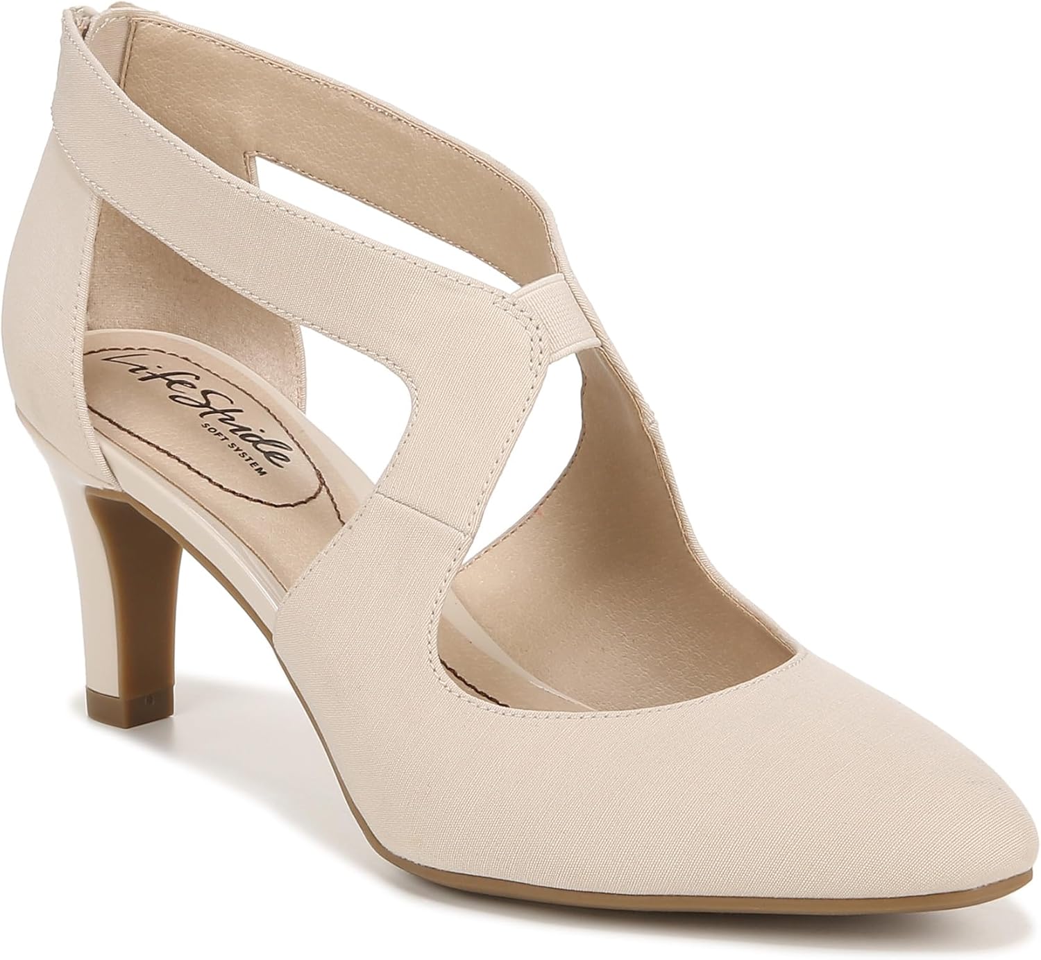 LifeStride Women's Giovanna Pump with Flexible Goring Panel