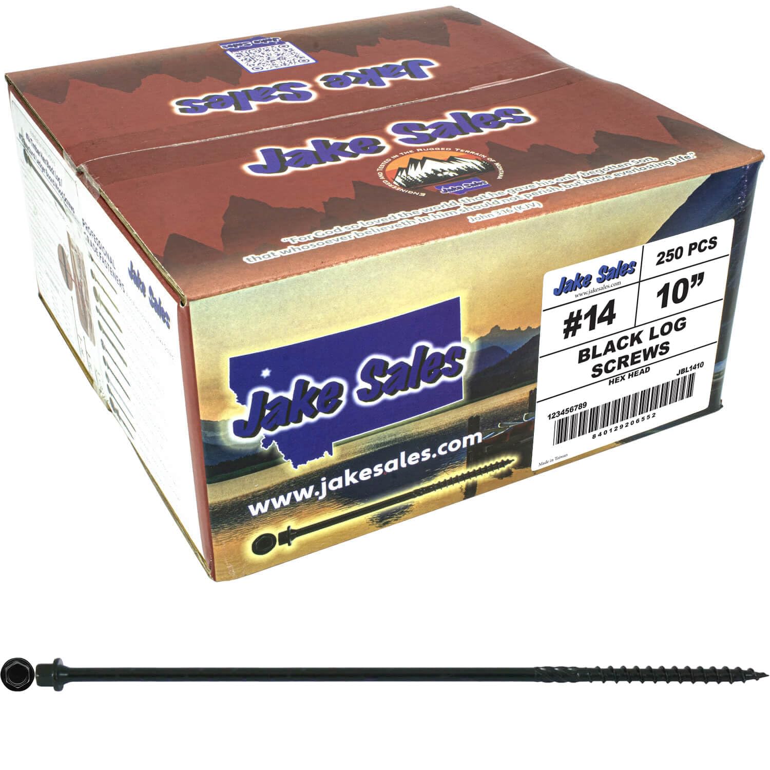 Heavy Duty Black Timber Screws for Landscaping Projects