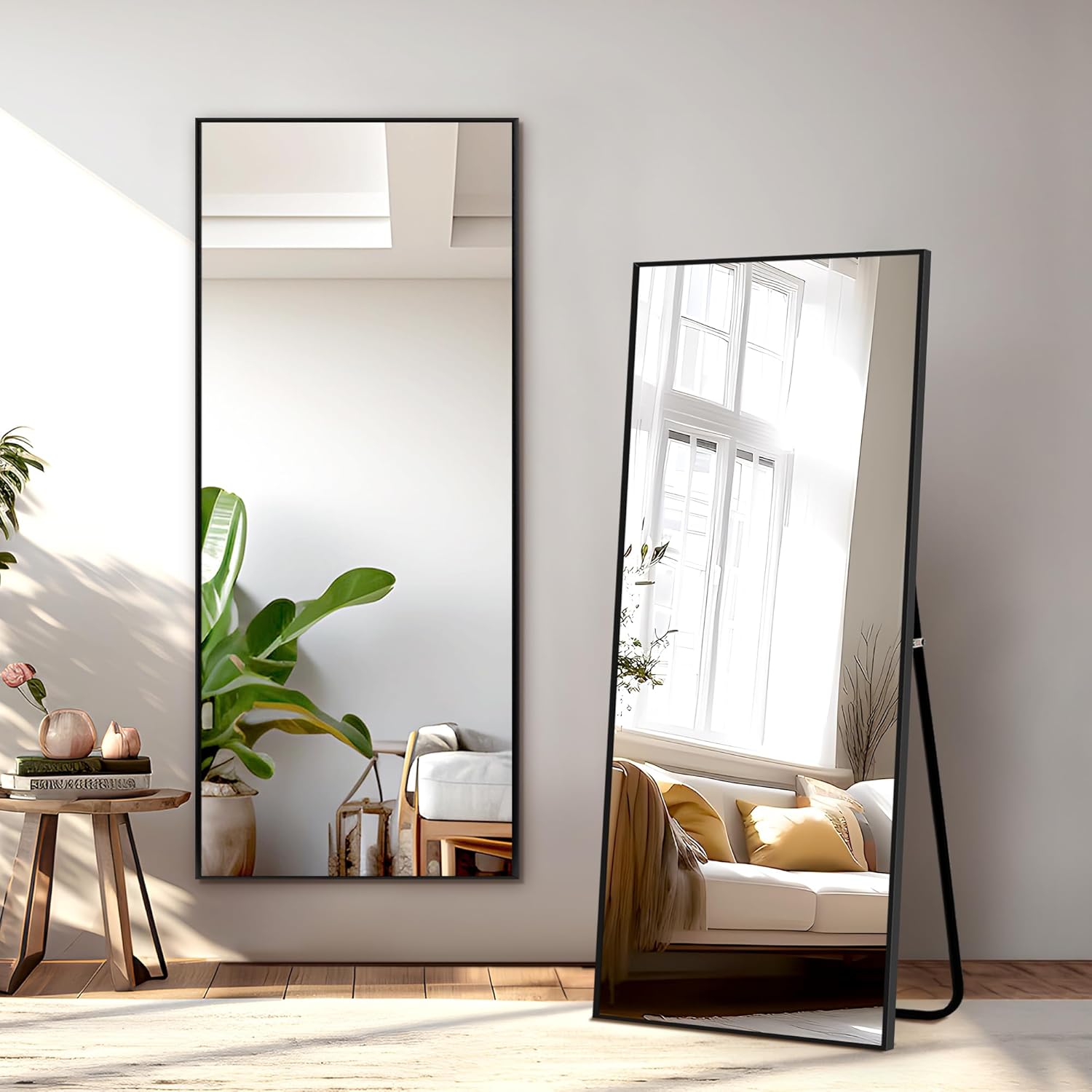 NicBex Full Length Mirror with Stand - Stylish and Versatile