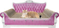 Luxury Cardboard Cat Scratcher Sofa Bed - Couch Shaped Scratching
