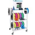 Kids 3D Printer Stand Filament Storage - Mobile Heavy Duty Rack