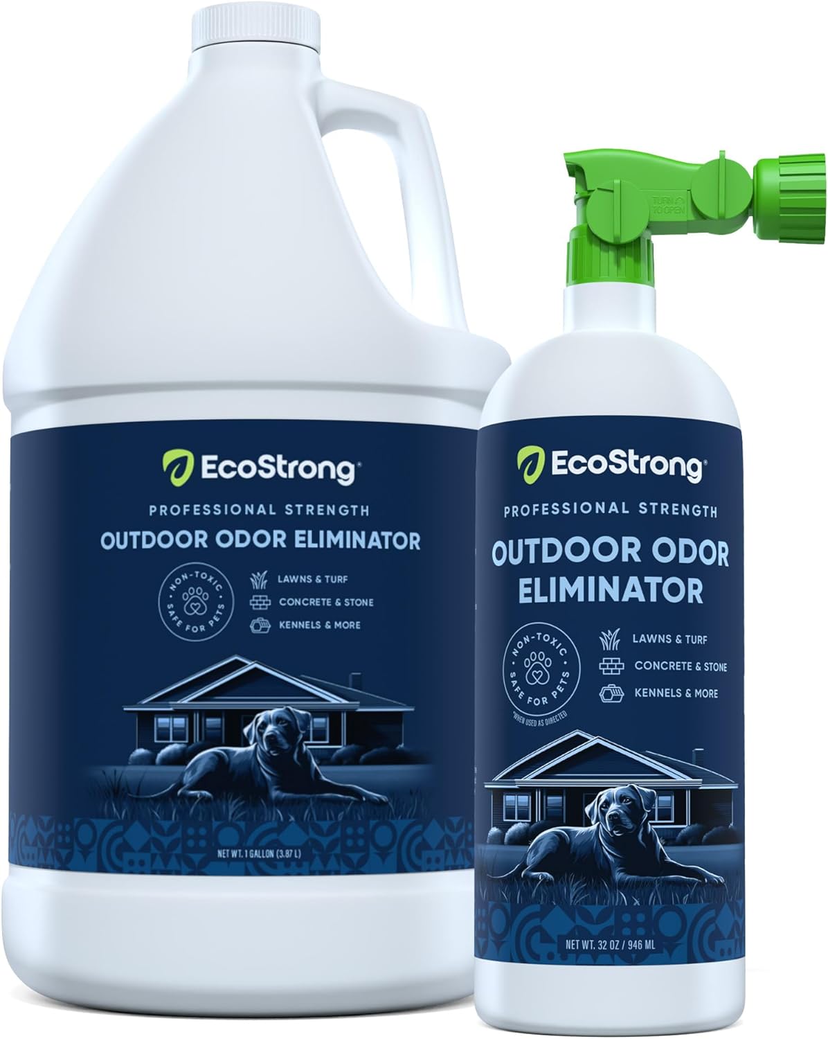 Eco Strong Outdoor Odor Eliminator for Dog Urine and More