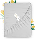 Carressa Linen 100% Cotton Cal King Fitted Sheet - 16ft Deep Pocket