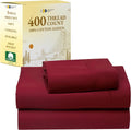 California Design Den Twin Sheets Set - Soft 400 TC Sateen - Bright