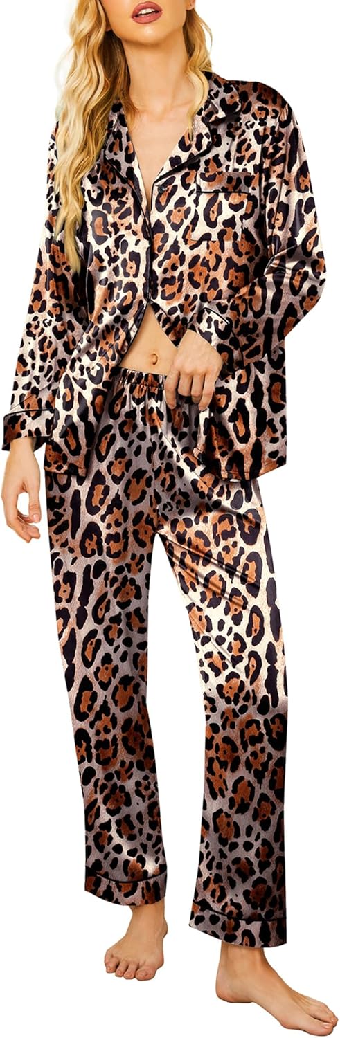 Ekouaer Silk Satin Pajamas Set for Ultimate Comfort and Style