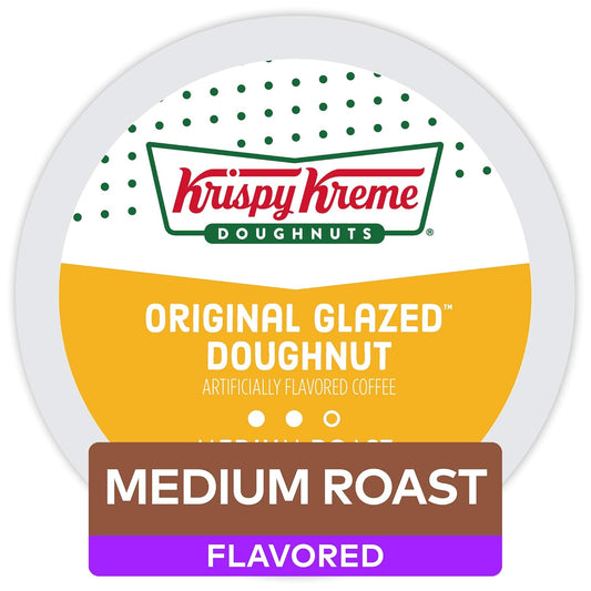 Krispy Kreme Original Glazed Doughnut Coffee K-Cup Pods 72 Count