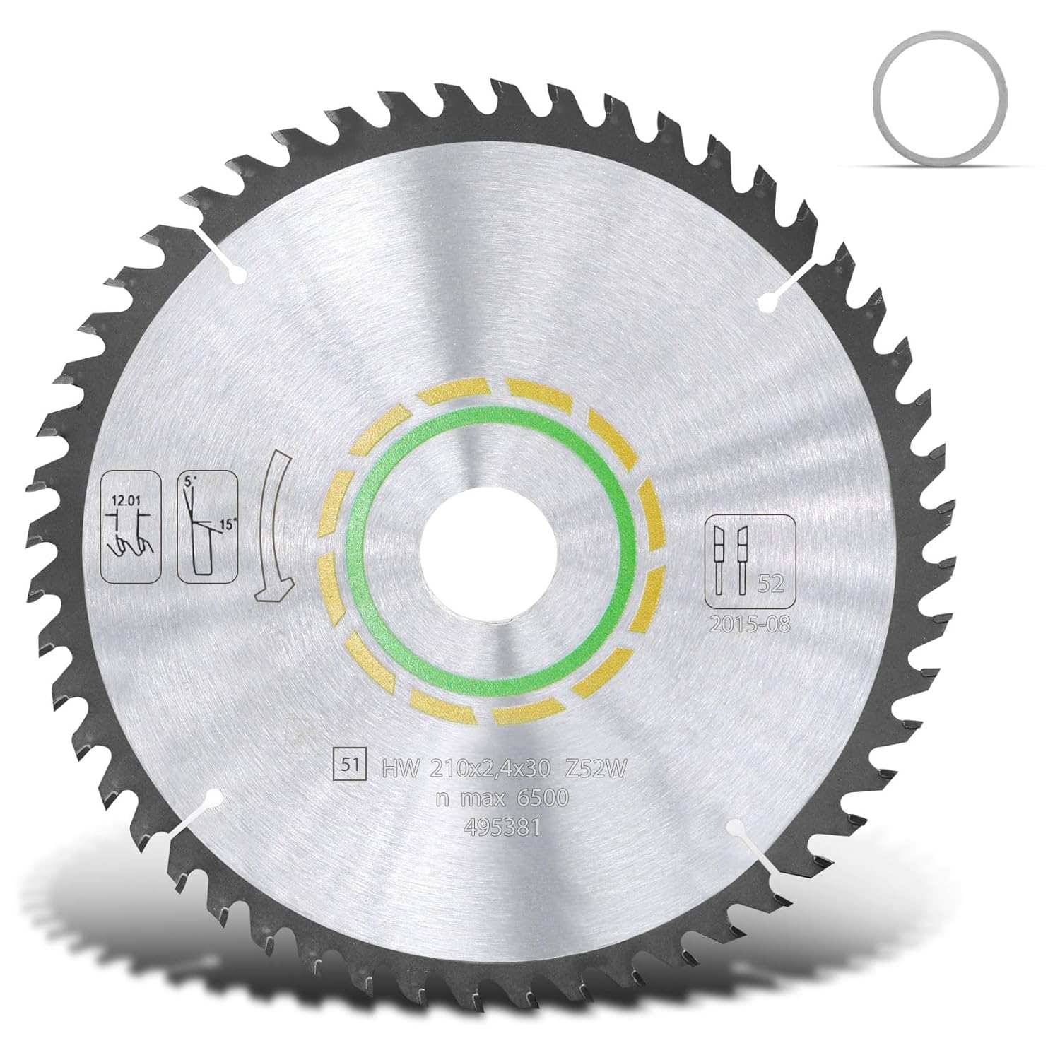 Upgraded 495381 Fine Tooth Saw Blade for Festool TS 75 Plunge
