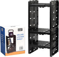 Deluxe School Locker Organizer with 3 Adjustable Shelves - Fits 8.75