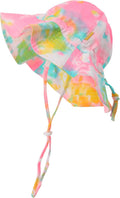 Baby Girls Sun Hat Cute Flower Toddler Summer Outdoor Wide Brim - UPF