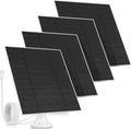 4 Pack 5w Solar Panels for Security Cameras - Continuous Outdoor
