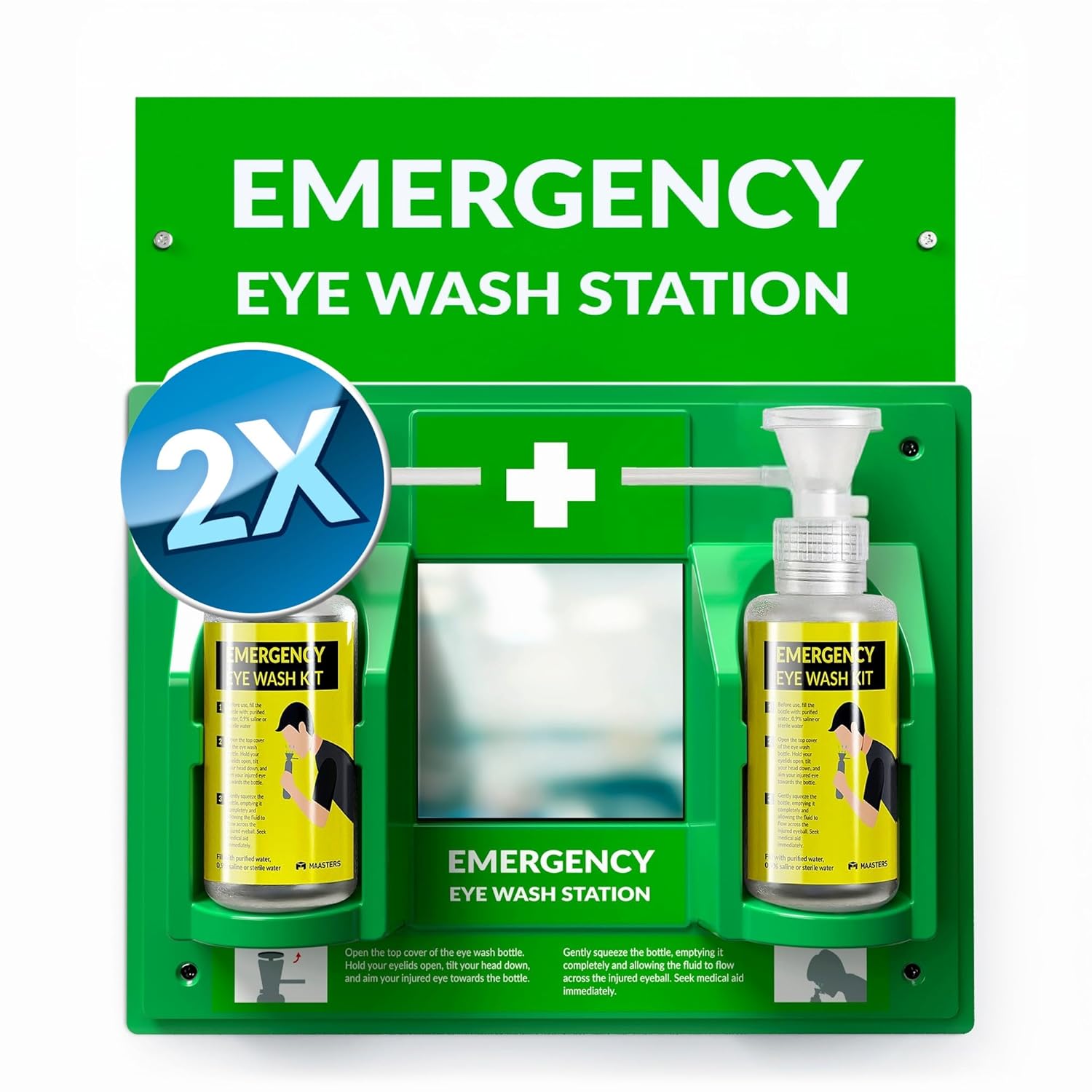 BPA Free Portable Eye Wash Station for Emergency Eyewash Needs