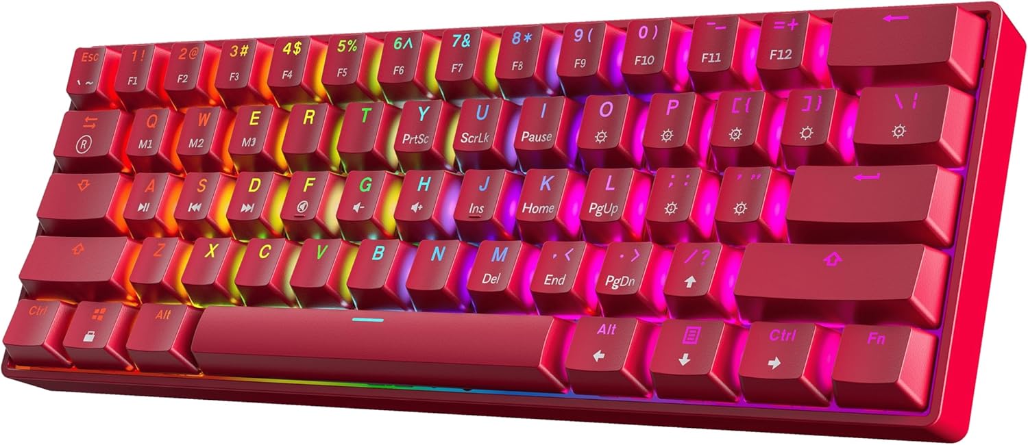 HK GAMING GK61 60% v3 Hotswap Mechanical Gaming Keyboard Review