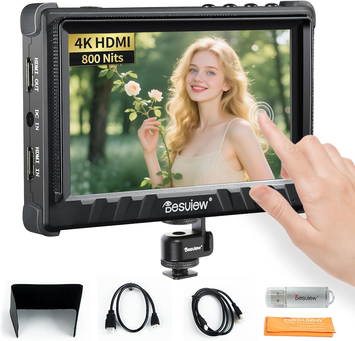 Desview P5II 5.5 inch Camera Field Monitor with 800nits Brightness