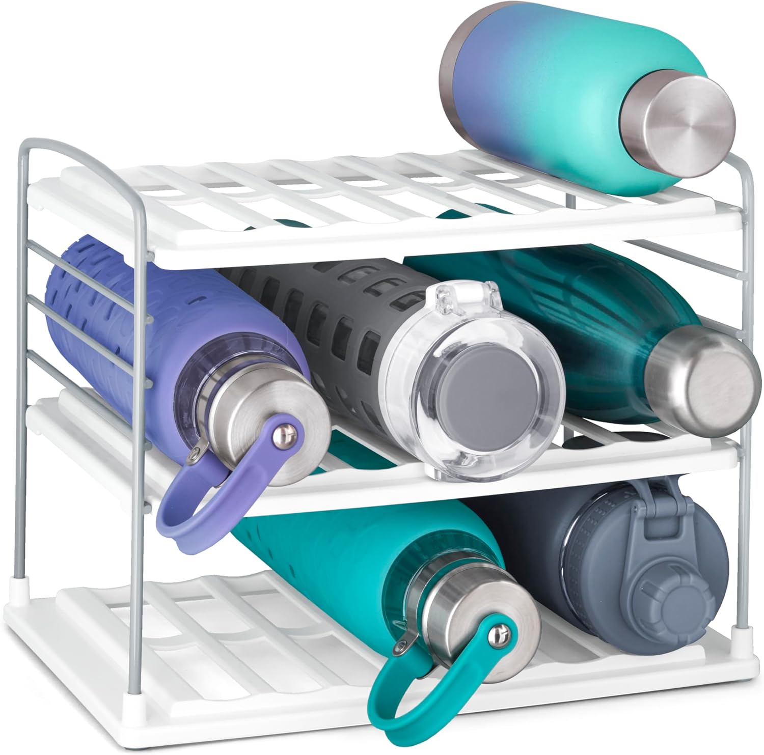 Organize with Ease: YouCopia Adjustable 3-Shelf Organizer