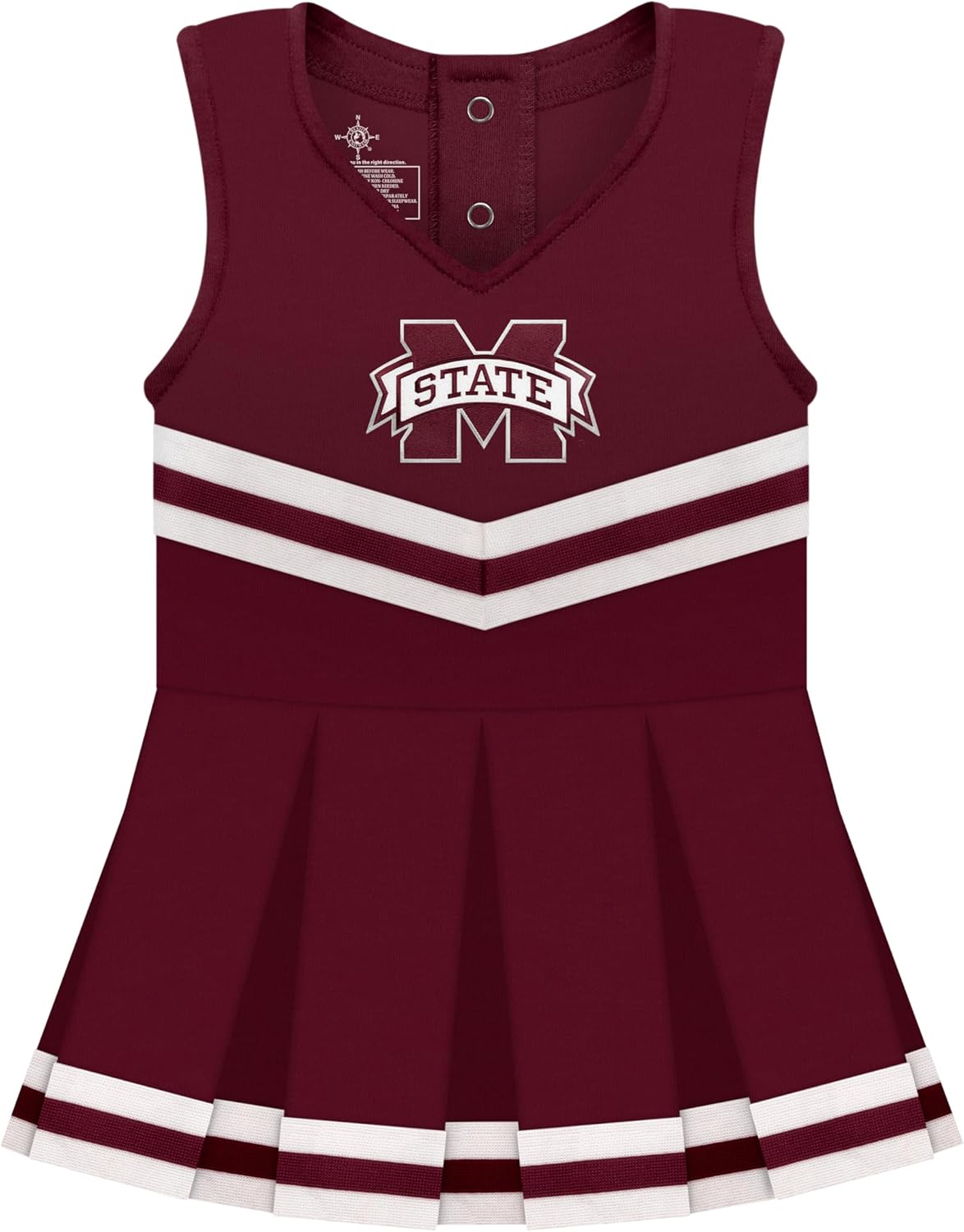 College Baby NCAA Officially Licensed Cheerleader Dress for Girls