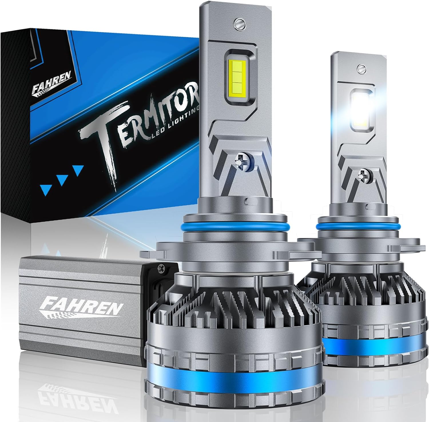 FAHREN 9005/HB3 Lights Bulbs - 120W 55000 Lumens Brightness