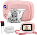Instant Print Camera for Kids with 3.5in Screen - Quick Thermal Prints