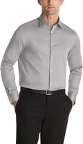 Calvin Klein Men's Dress Shirt Slim Fit Non Iron Stretch - Sleek