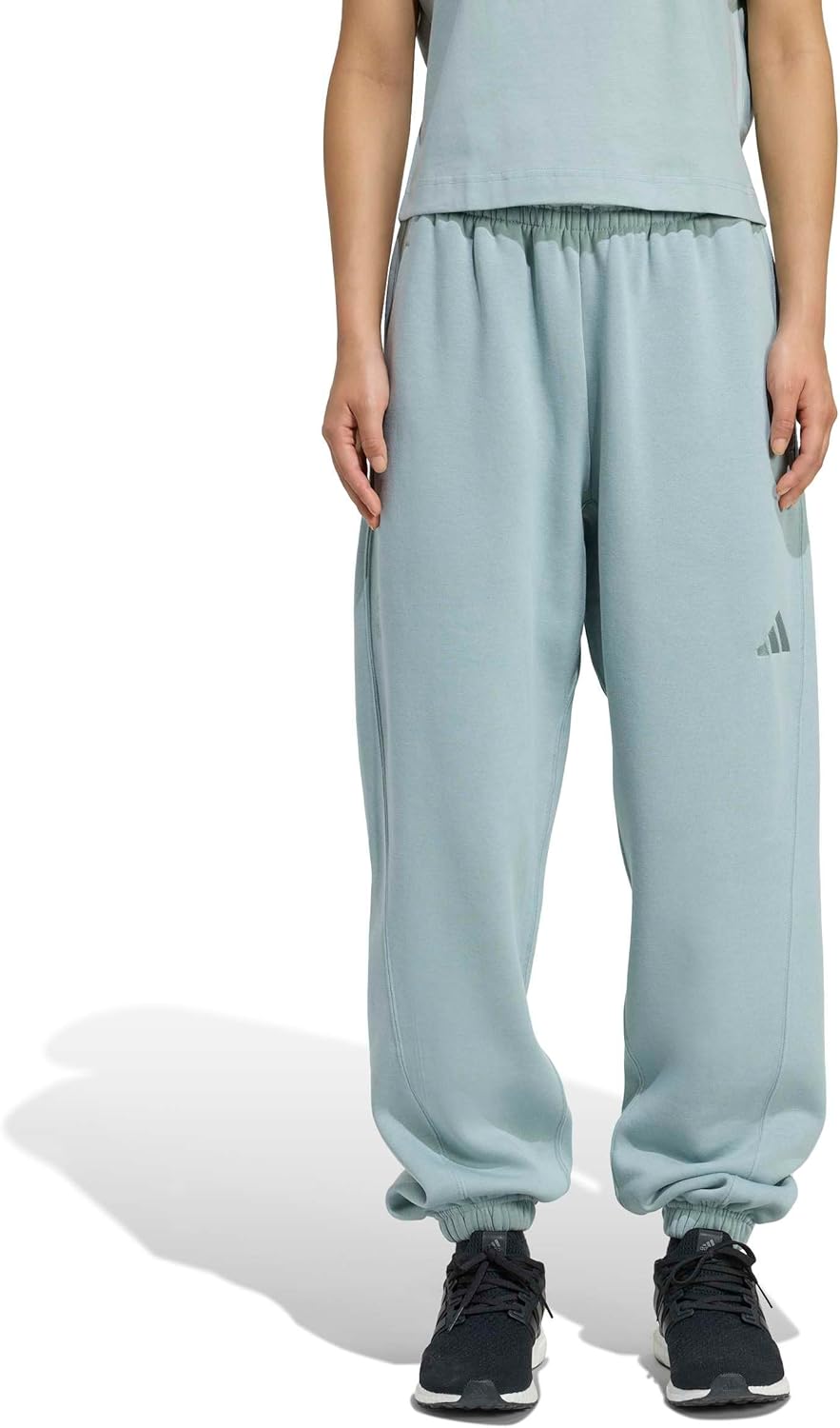 Adidas Womens All Szn Fleece Loose Pants for Ultimate Comfort