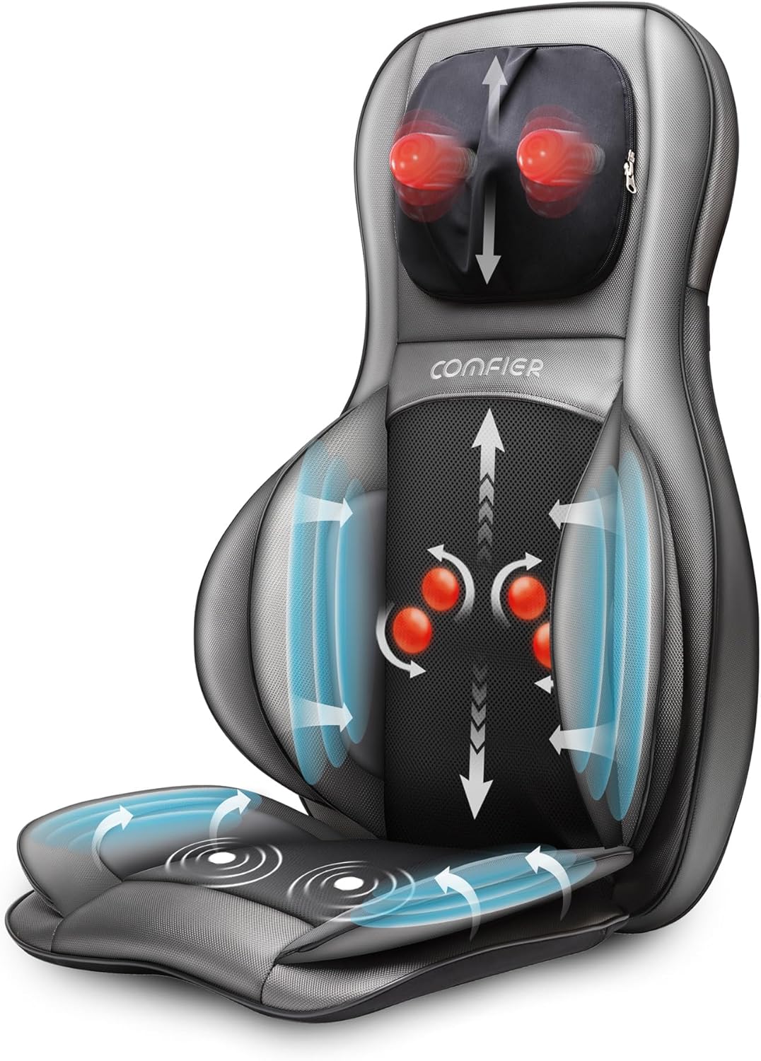 Shiatsu Neck Back Massager with Heat for Full Body Relaxation