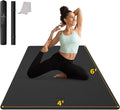 CAMBIVO Large Yoga Mat - Extra Wide & Thick for Ultimate Home Workouts