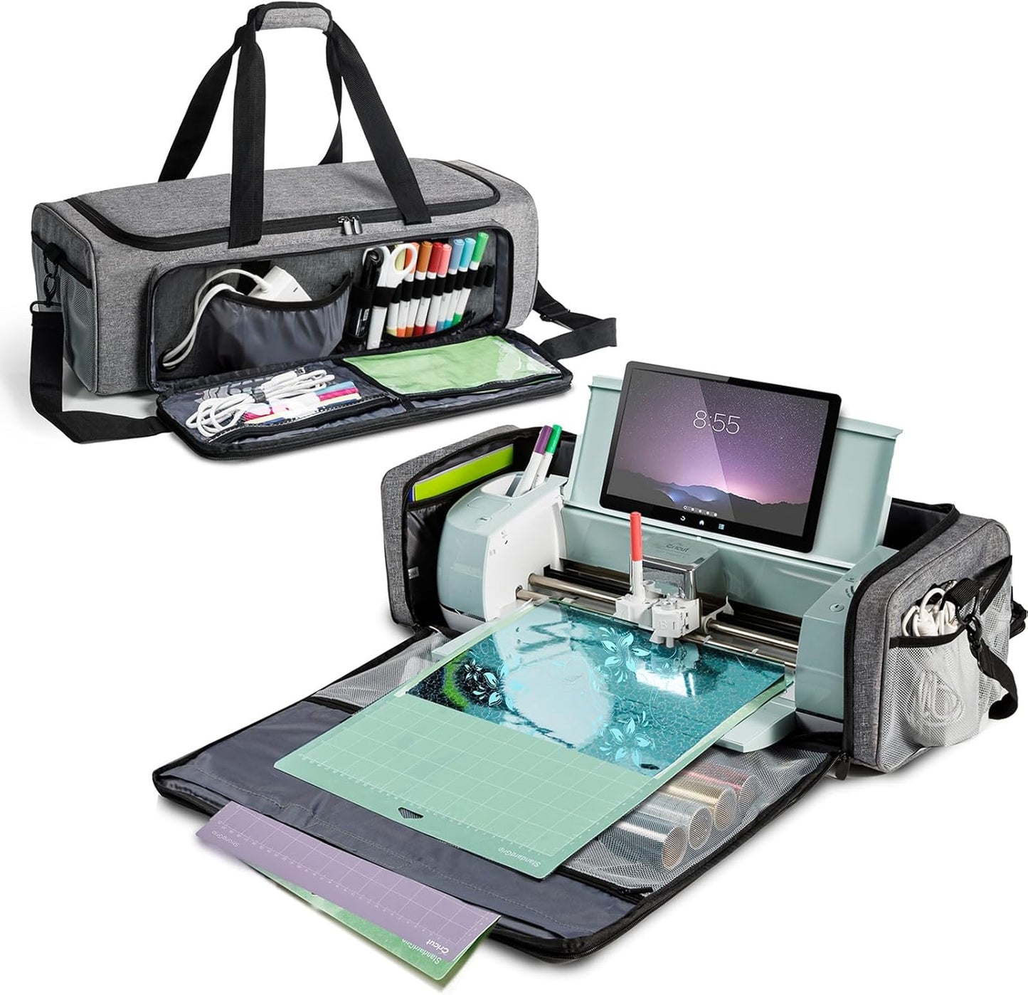 IMAGINING Carrying Case Bag for Cricut Maker and Explore Series