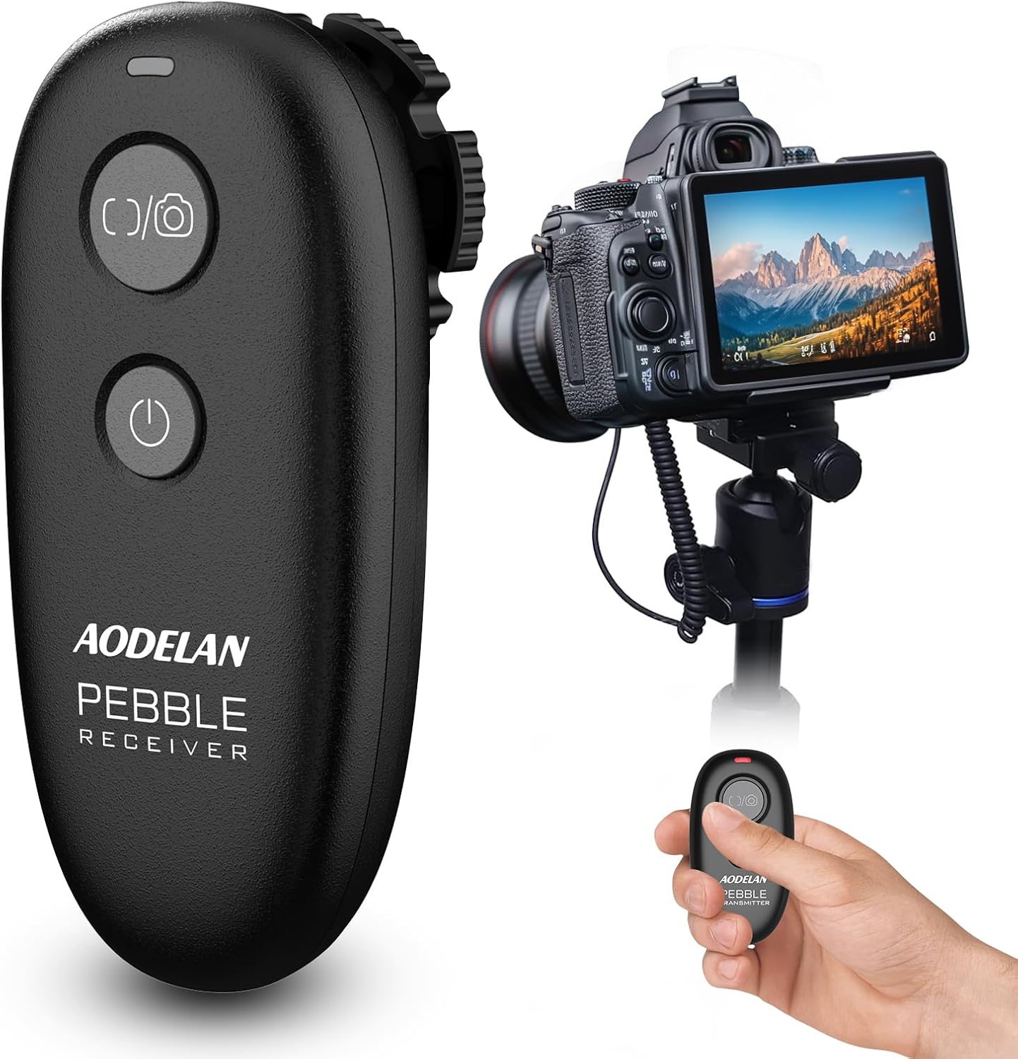 Aodelan Wireless Remote Shutter Release for Nikon Cameras