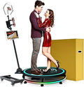 360 Photo Booth Machine with Ring Light and Trolley - Party 360