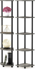 Furinno TURN-N-TUBE Corner Shelf Duo for Efficient Home Organization