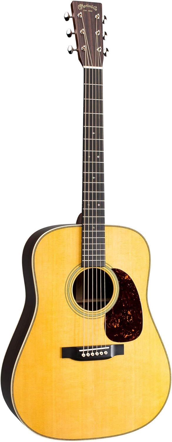 Hand-Built Martin Acoustic: Authentic Wood Harmony