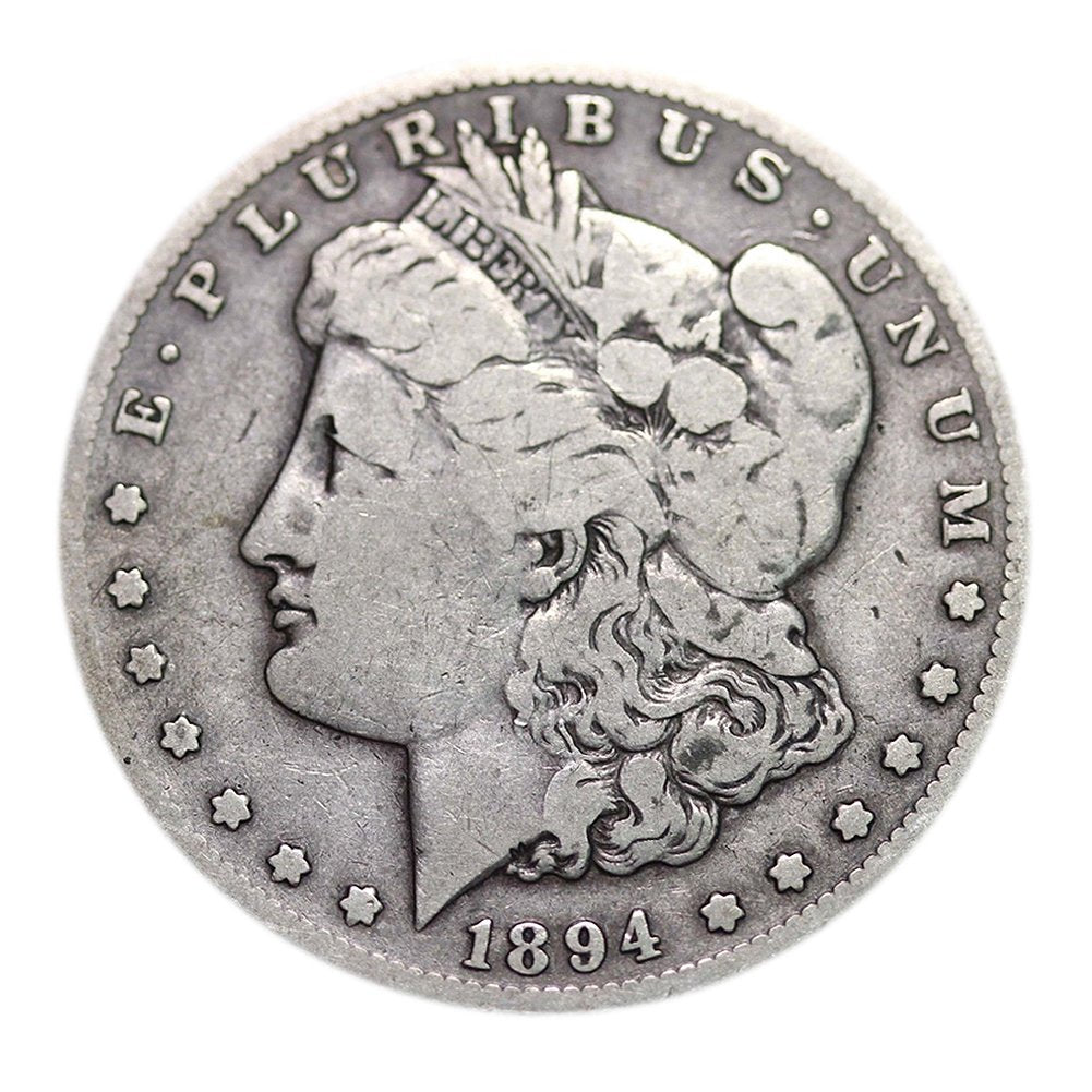 90% Silver Morgan Dollar Coin - Pre-1921 Very Good Condition