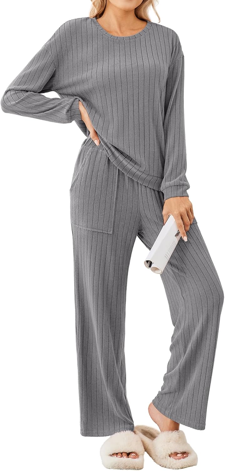 Ekouaer Womens Pajama Sets Soft Sleepwear for Cozy Nights