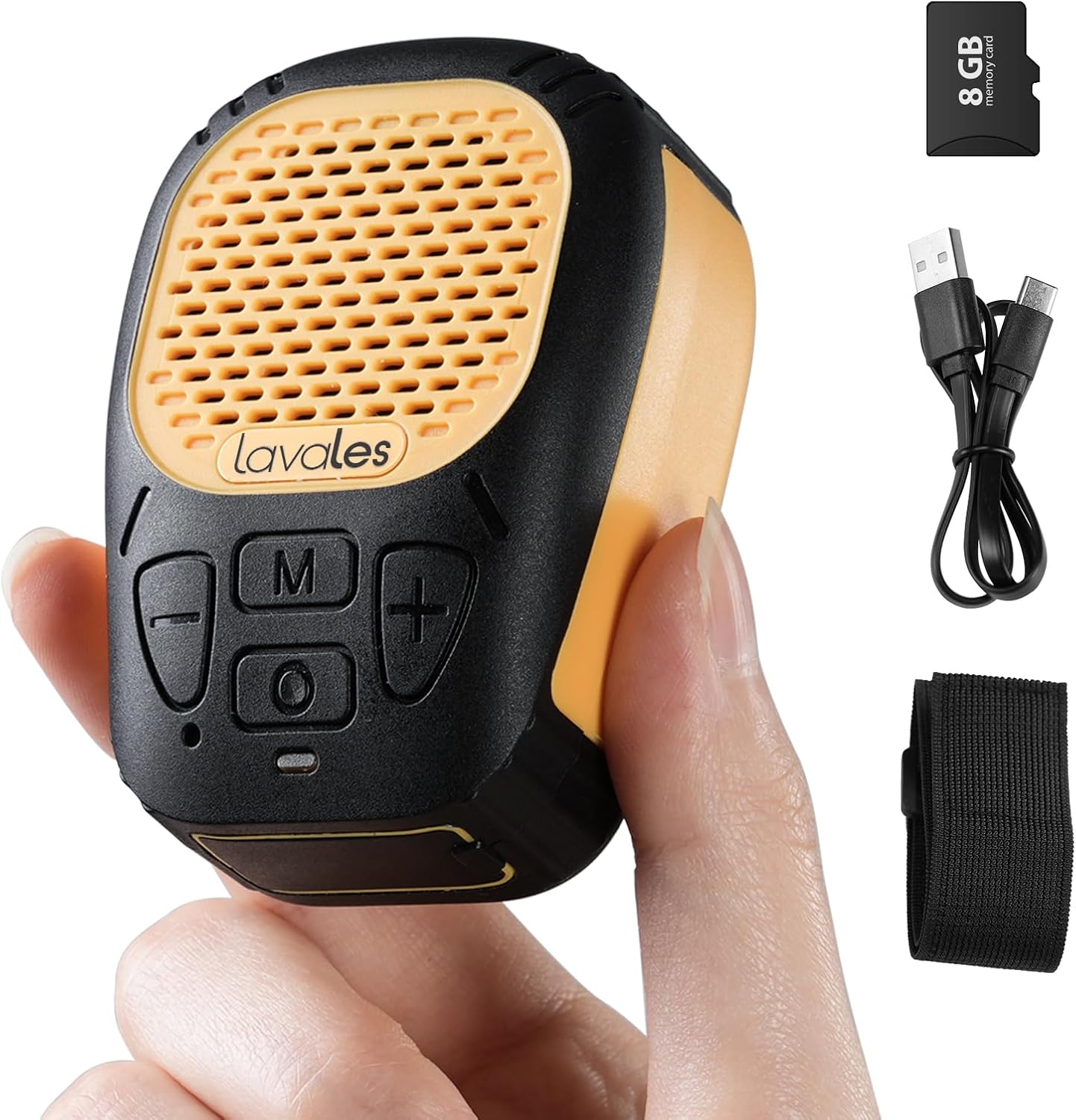 Hands-Free Mini Bluetooth Speaker - Waterproof & Magnetic