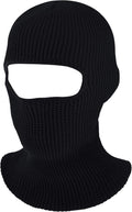 SATINIOR 1 Hole Ski Mask Winter Knitted Balaclava - Warm Full Face