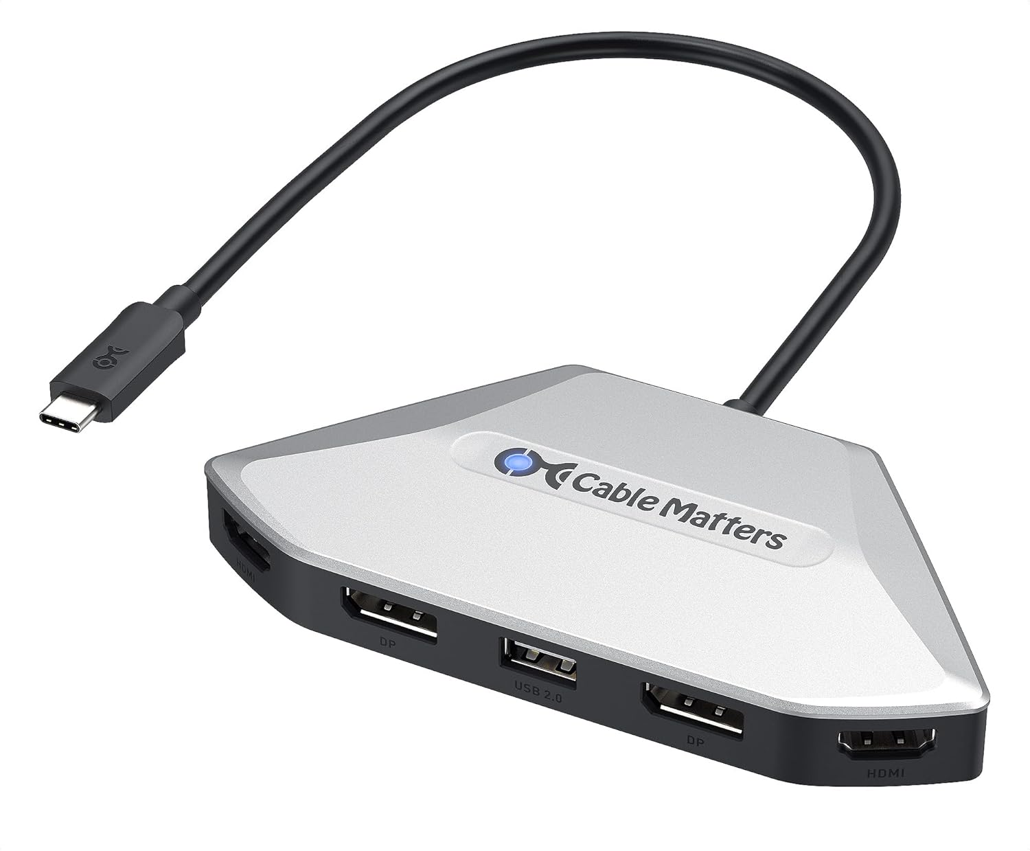 4K Quad Display USB C MST Adapter for Ultimate Multi-Monitor Setup