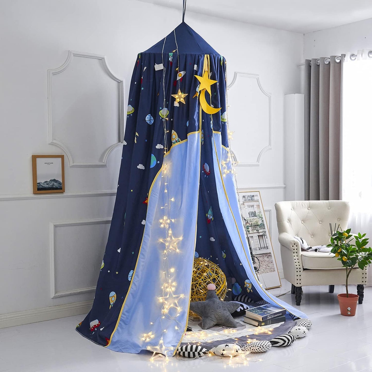 Mengersi Galaxy Bed Canopy: Dreamy Mosquito Net