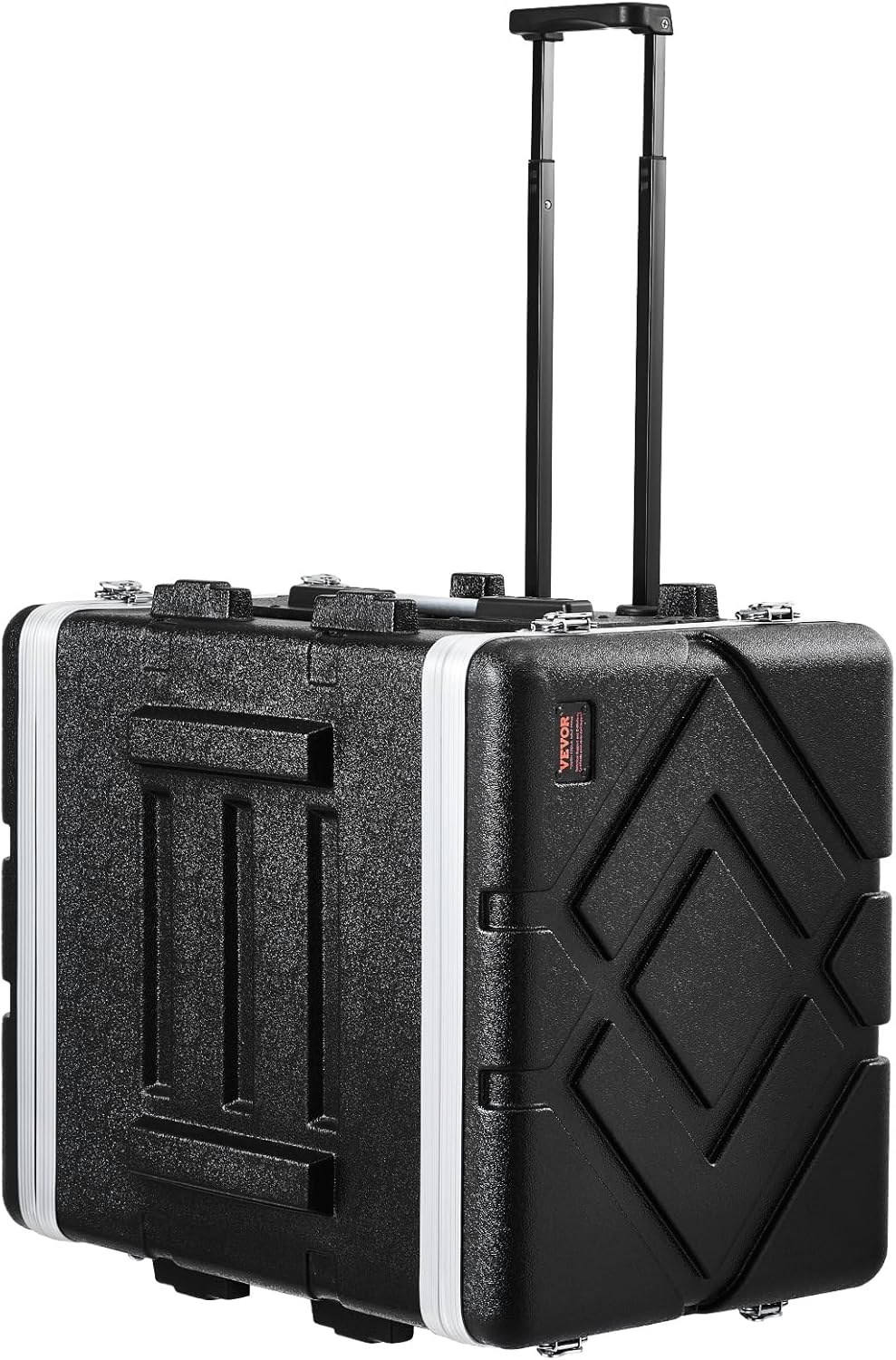VEVOR 8U Rack Case for 19 in Equipment with Heavy-Duty Latches