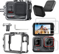 Aluminum Metal Frame Cage Case for Insta360 ACE PRO - Lightweight