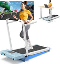 Walking Pad Treadmill with Handle Bar 3-in-1 Foldable Treadmill