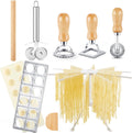 Deluxe Homemade Pasta Kit: 5-in-1 Ravioli Set