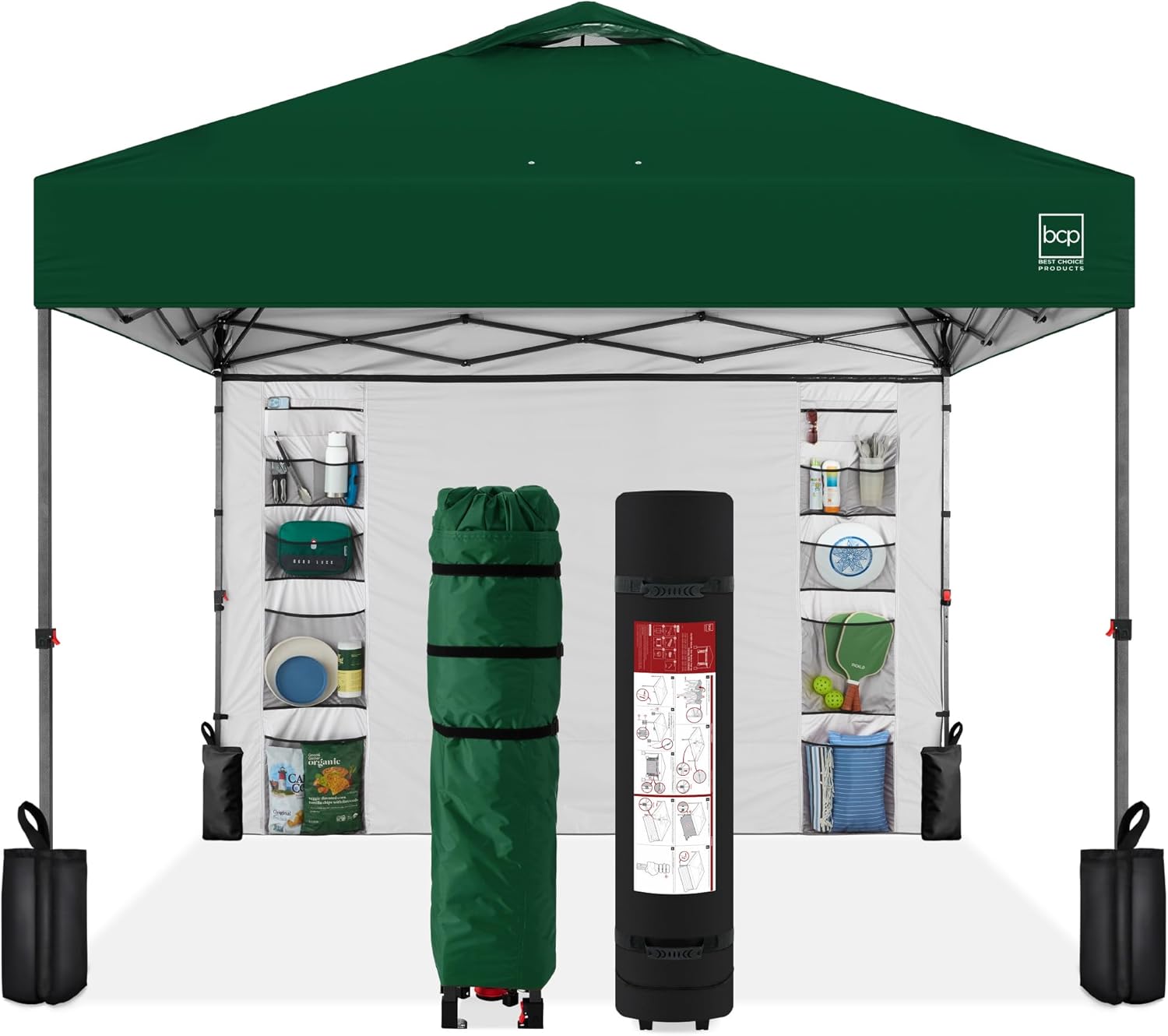 Best Choice Products 10x10ft Easy Pop Up Canopy for Events