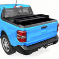 TOMOKA 4.6ft Soft Folding Truck Bed Tonneau Cover - Waterproof Privacy