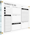 Transparent Acrylic To-Do Planner Wall Calendar 28in x 20in - Reusable