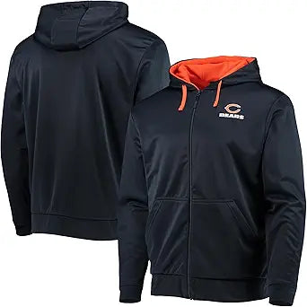 Dunbrooke Men's NFL Apprentice Full-Zip Hoodie for Fans
