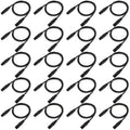 Xuhal 20 Pcs Flexible DMX Cable for Stage Lighting and DJ Use