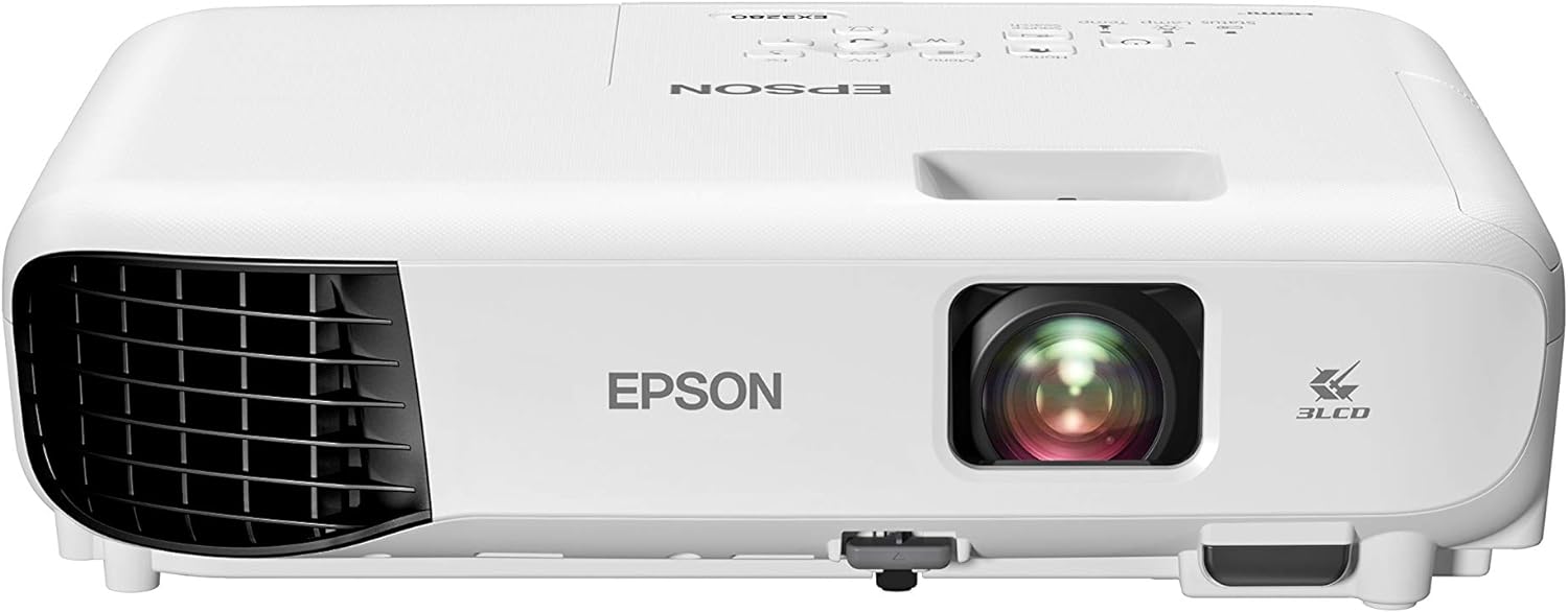 High-Definition Epson Projector: Brilliant 3,600 Lumens