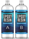 Art 'N Glow Epoxy Resin Kit - Crystal Clear, UV Resistant